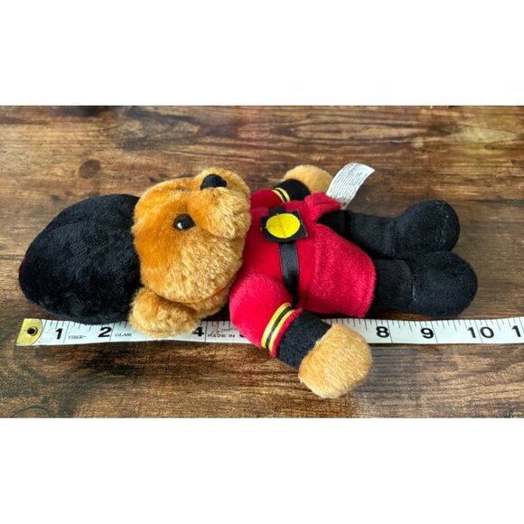 NWT Memento Souvenirs Great Britain British Royal Guard Teddy Bear Brown Plush S - Picture 8 of 8